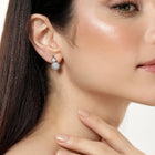 Elegant Disco Ball Shape Earrings