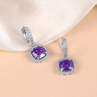 Stylish CZ Crystal Drop Earrings