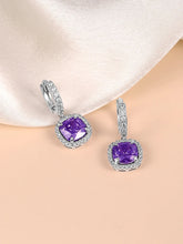Stylish CZ Crystal Drop Earrings