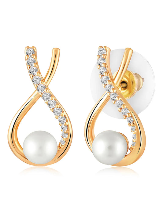 Pearl Stud Earrings – Timeless & Elegant Styles | Peora