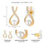 Pearl Stud Earrings – Timeless & Elegant Styles | Peora