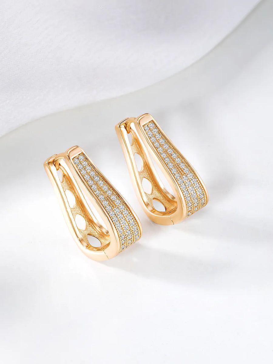 Elegant Large Hoop Earrings for Women