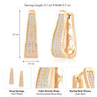 Hoop Earrings for Women | Chic Fashion Jewellery by Peora Fashions