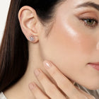 Minimal Sparkle CZ Stud Earrings