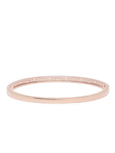 Whisper Curve Zirconia Wrap Kada Bracelet