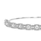 Glam CZ Studded Adjustable Bracelet