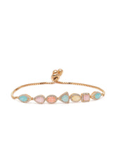 Glamorous CZ Adjustable Bracelet