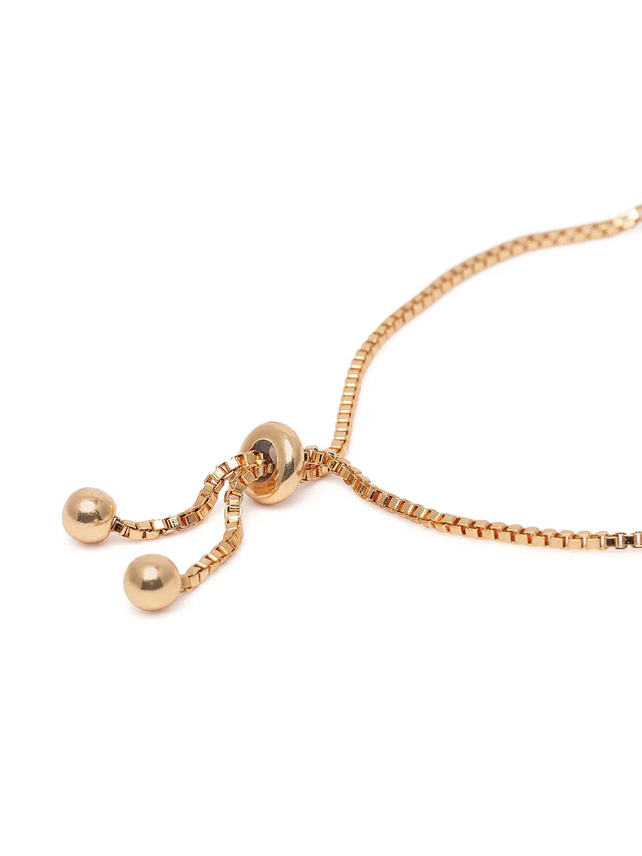 Glamorous CZ Adjustable Bracelet