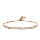 Adjustable Sparkle Charm Bracelet