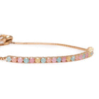 Adjustable Sparkle Charm Bracelet