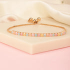 Adjustable Sparkle Charm Bracelet