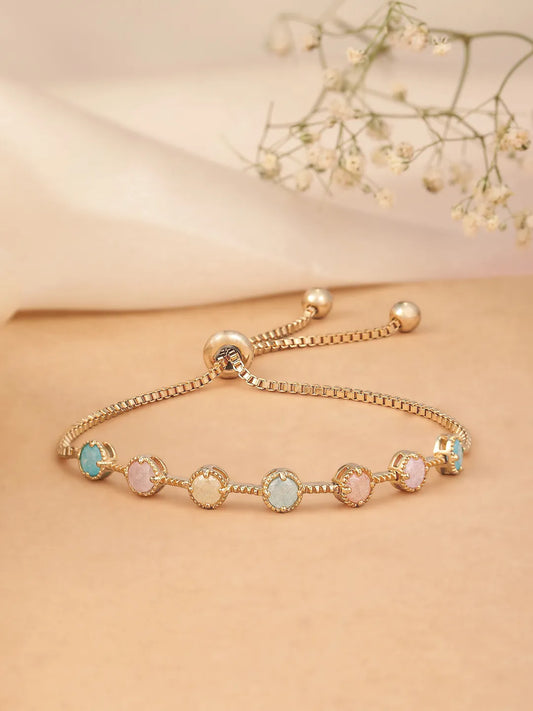Crystal Shine Adjustable Bracelet