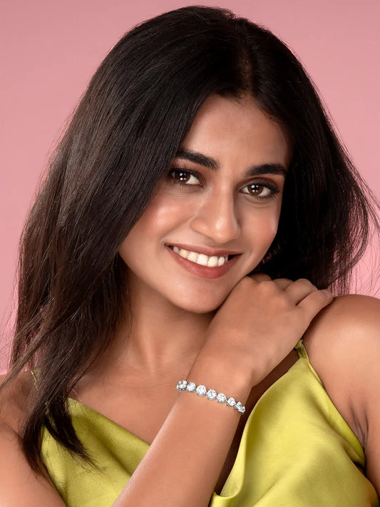 Classic Adjustable CZ Tennis Bracelet