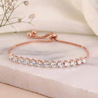 Stylish Radiant Crystal  Bracelet