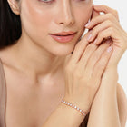 Stylish Radiant Crystal  Bracelet