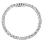 Gleaming Twin Row CZ Tennis Bracelet