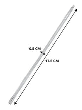 Gleaming Twin Row CZ Tennis Bracelet