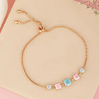 Modern Muse Square Crystal Bracelet