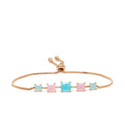 Modern Muse Square Crystal Bracelet
