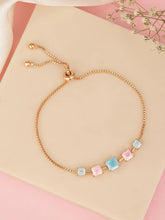 Modern Muse Square Crystal Bracelet