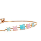 Modern Muse Square Crystal Bracelet