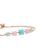 Modern Muse Square Crystal Bracelet