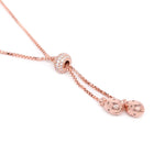 Shimmering CZ & Crystal Chain Bracelet