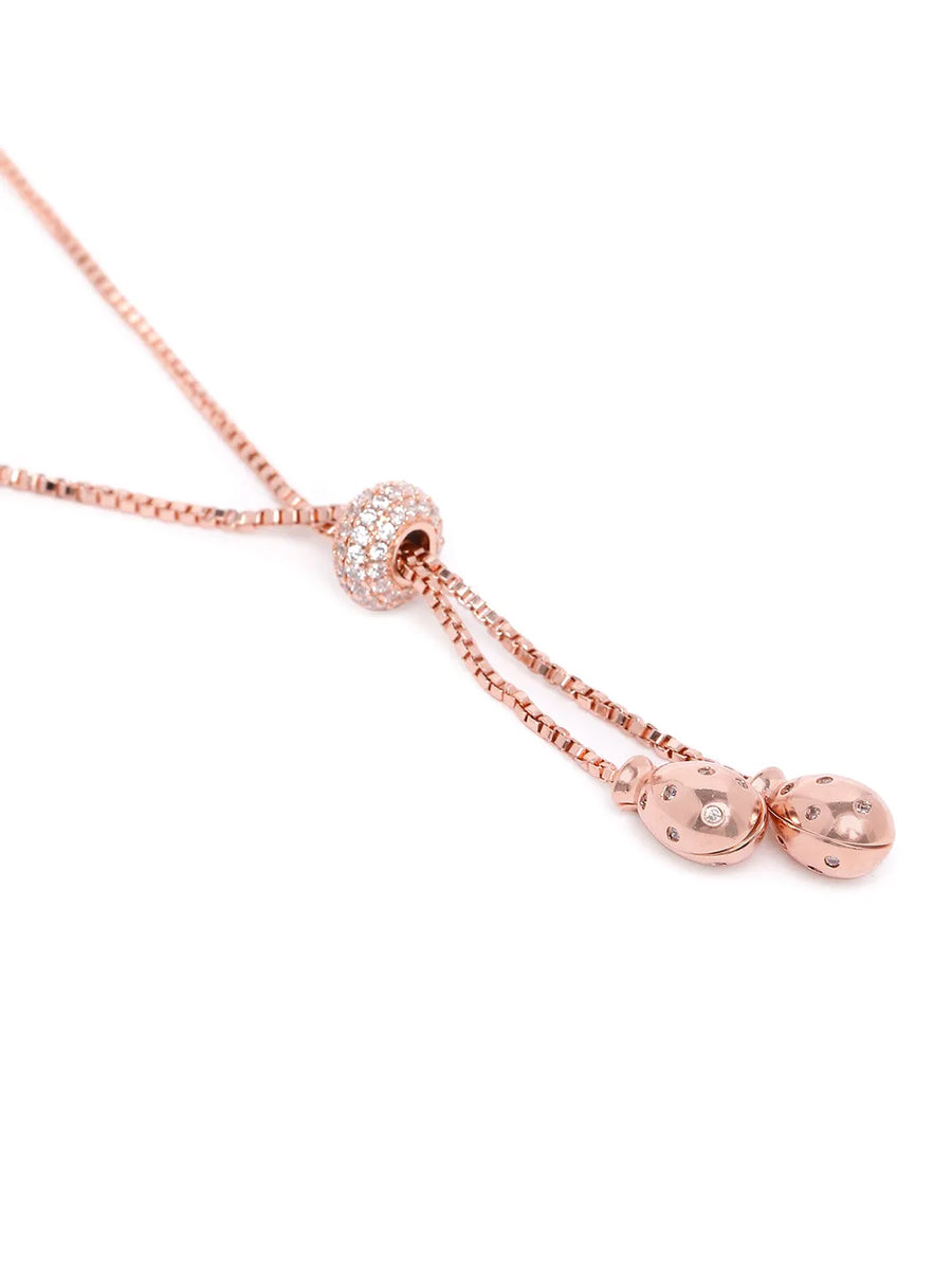 Shimmering CZ & Crystal Chain Bracelet