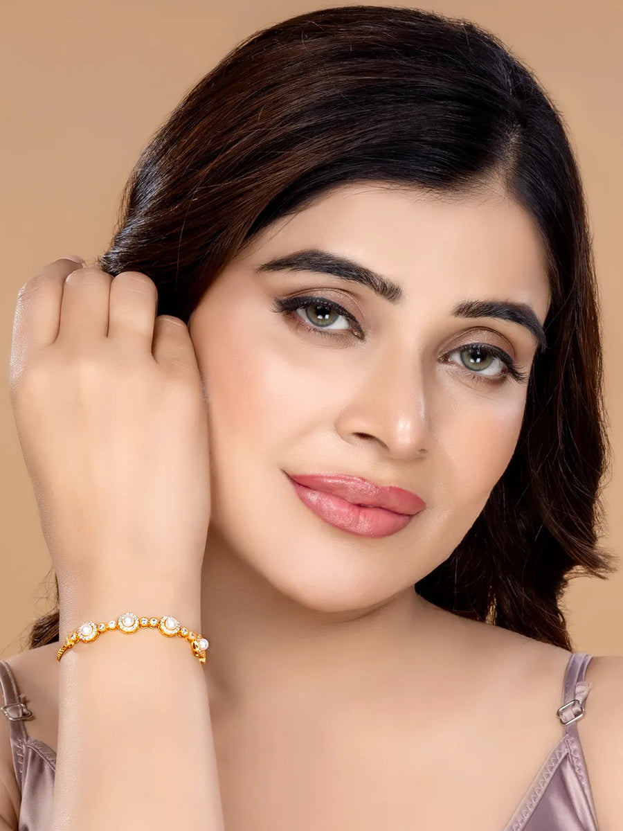 Glow up with Pearl CZ Bracelets