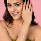 Eternal Spark Zirconia Tennis Bracelet