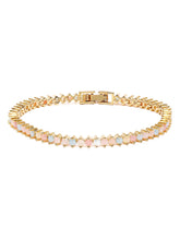 Crystal Embellished Tennis Bracelet
