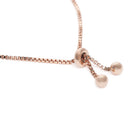 Luxe CZ Row Adjustable Rose Chain