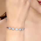 Sparkling Solitaire CZ Bracelet