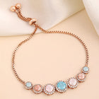Elegant Round Crystal Bracelet