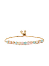 Gleam Grid Adjustable Chain Bracelet