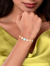 Gleam Grid Adjustable Chain Bracelet