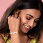 Gleam Grid Adjustable Chain Bracelet