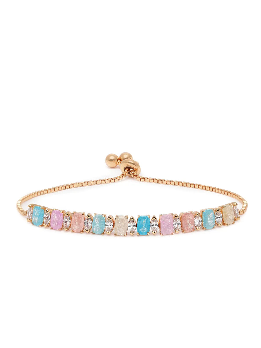 Gleaming Horizon Crystals Bracelet
