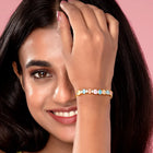 Gleaming Horizon Crystals Bracelet