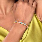 Gleaming Horizon Crystals Bracelet