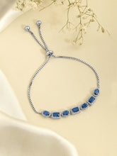 Glam CZ & Crystal Chain Bracelet