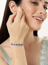 Glam CZ & Crystal Chain Bracelet