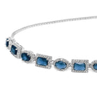Glam CZ & Crystal Chain Bracelet