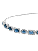 Glam CZ & Crystal Chain Bracelet