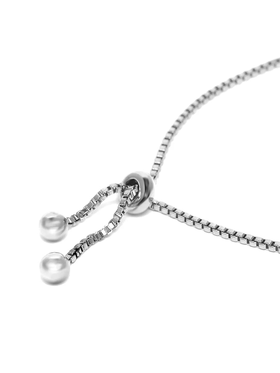 Glam CZ & Crystal Chain Bracelet