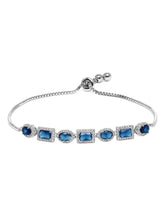Glam CZ & Crystal Chain Bracelet
