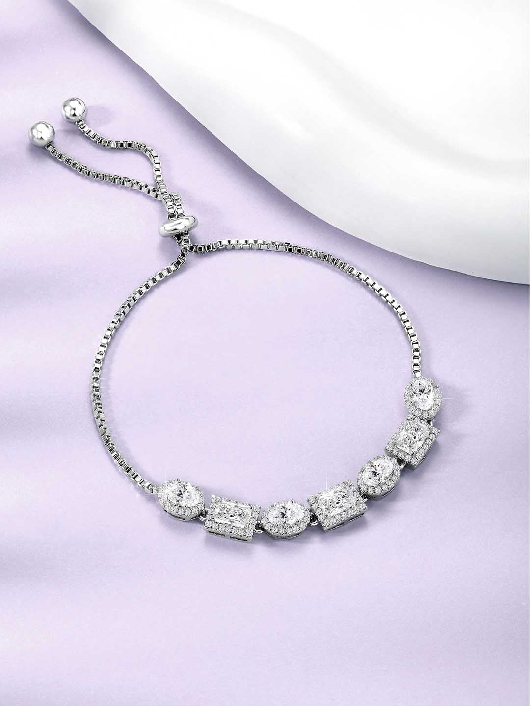 Glamorous Grace Cubic Zirconia Bracelet