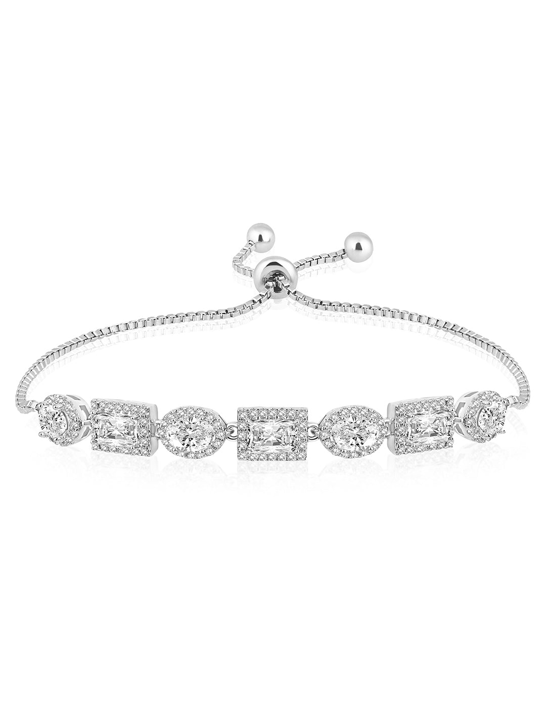 Glamorous Grace Cubic Zirconia Bracelet