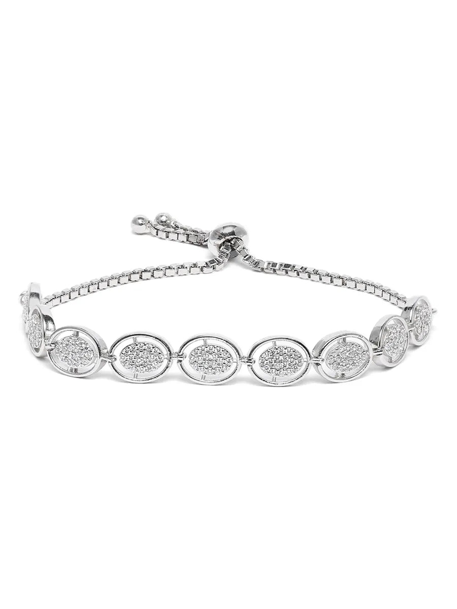 Dainty CZ Crystal Style Bracelet