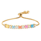 Stylish Crystal Baguette Stone Bracelet